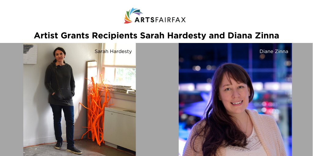 ArtsFairfax Artist Grants Honor Innovative Artists Sarah Hardesty and Diana Zinna