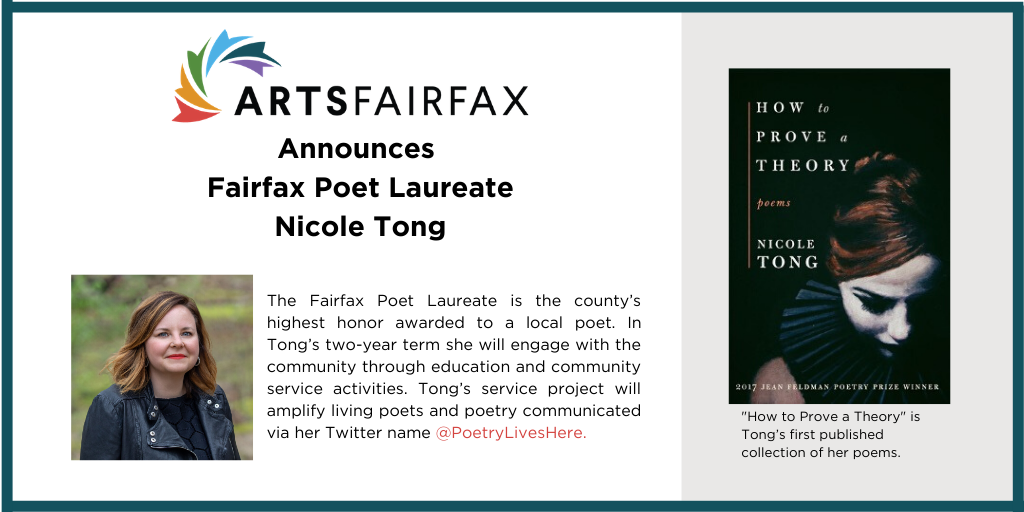 ARTSFAIRFAX Announces the First Fairfax Poet Laureate