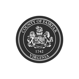 Fairfax County Logo black and white