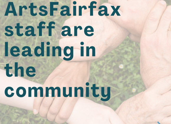 ArtsFairfax staff in the community