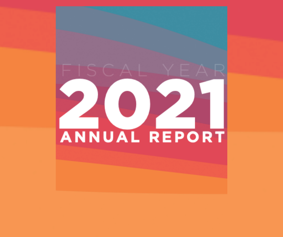 Cover of the FY21 ArtsFairfax Annual Report