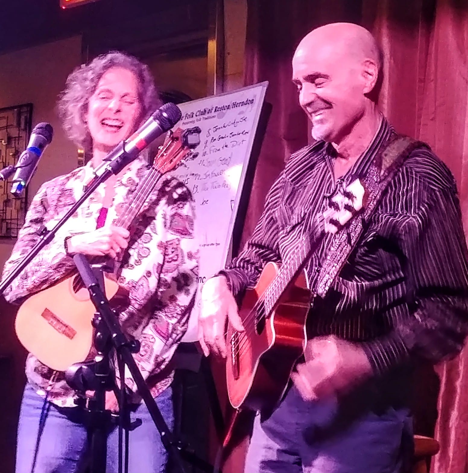 Two-Peas-Having-Fun-at-Folk-Club-11-28-23
