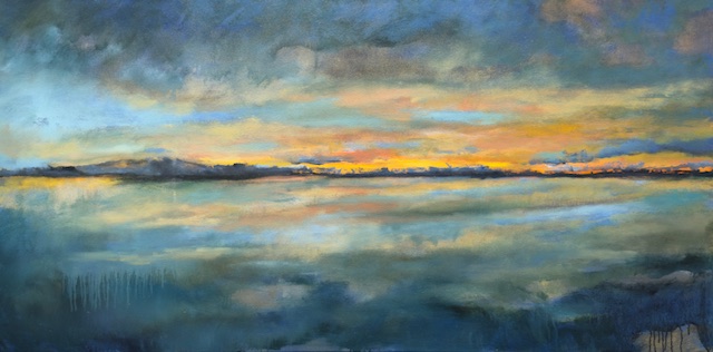Sunrise on the Continent Antarctica 546 a.m