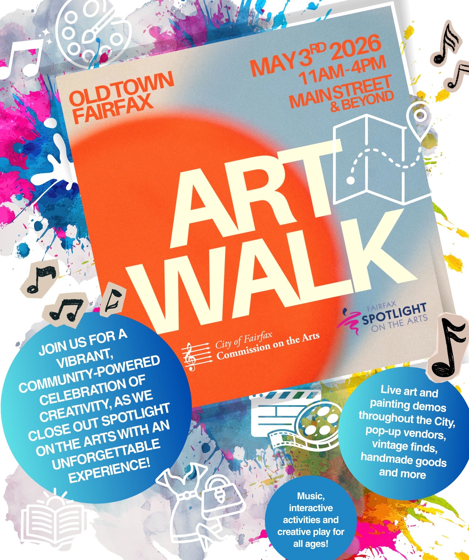 Community Day Art Walk FINAL Flyer