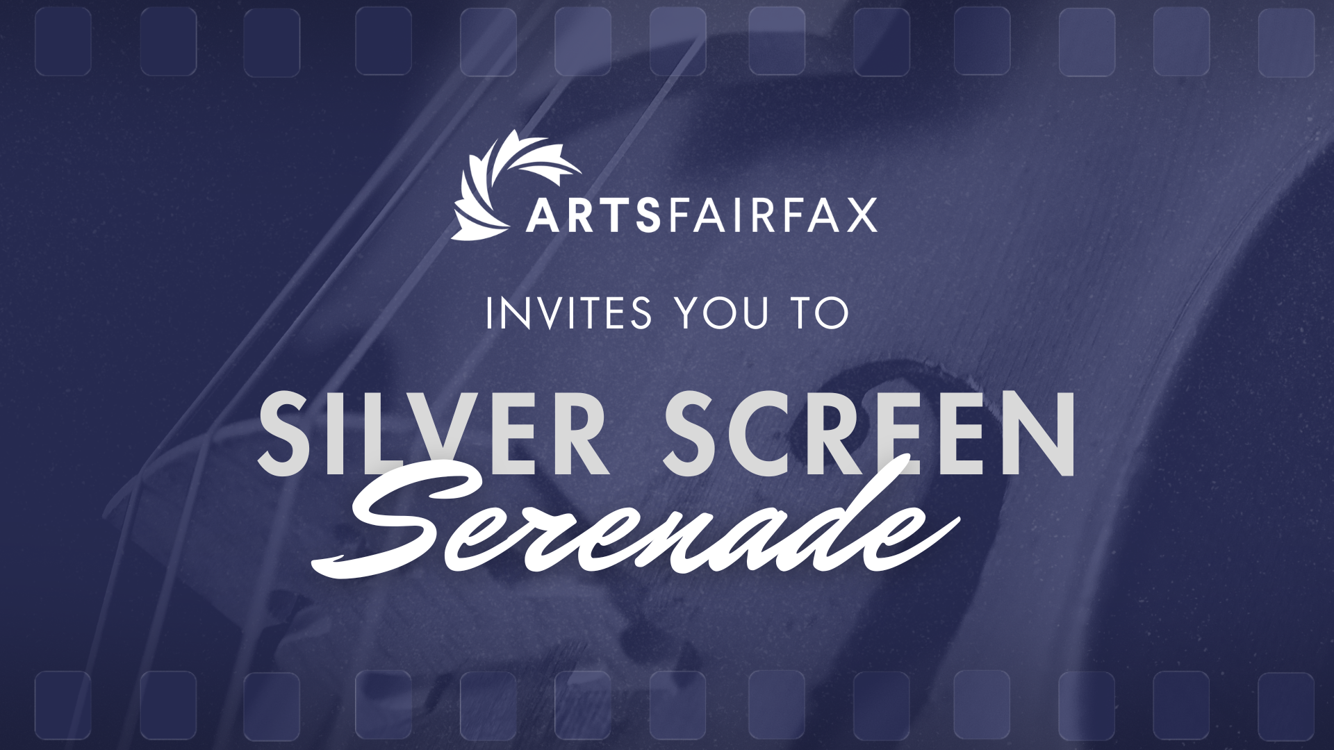 Silver Screen Serenade RSVP Banner