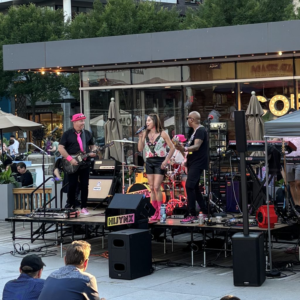 a photo of HIJYNX, a popular pop rock band from the DMV.