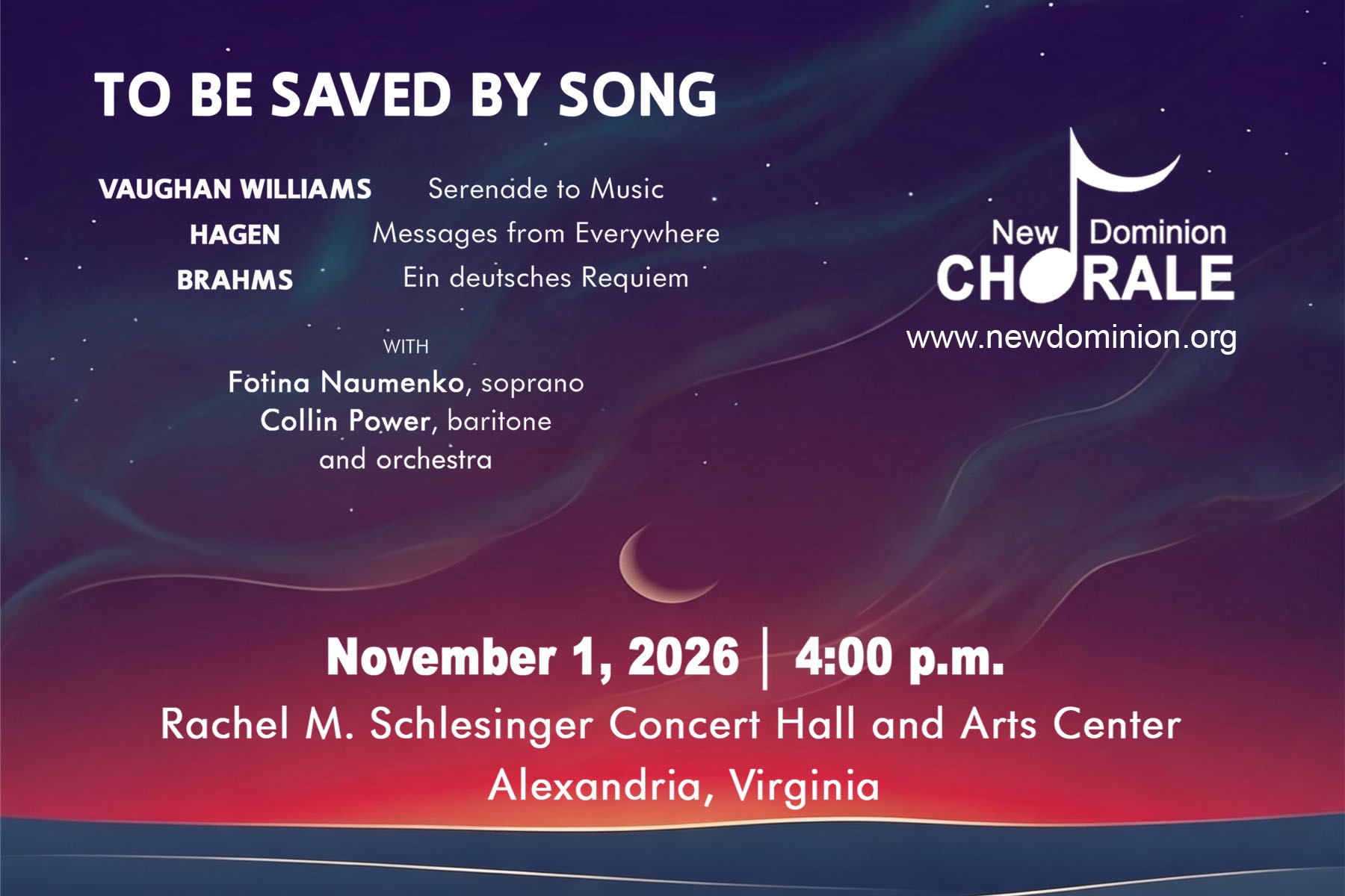 2026 Nov Concert ARTSFairfax