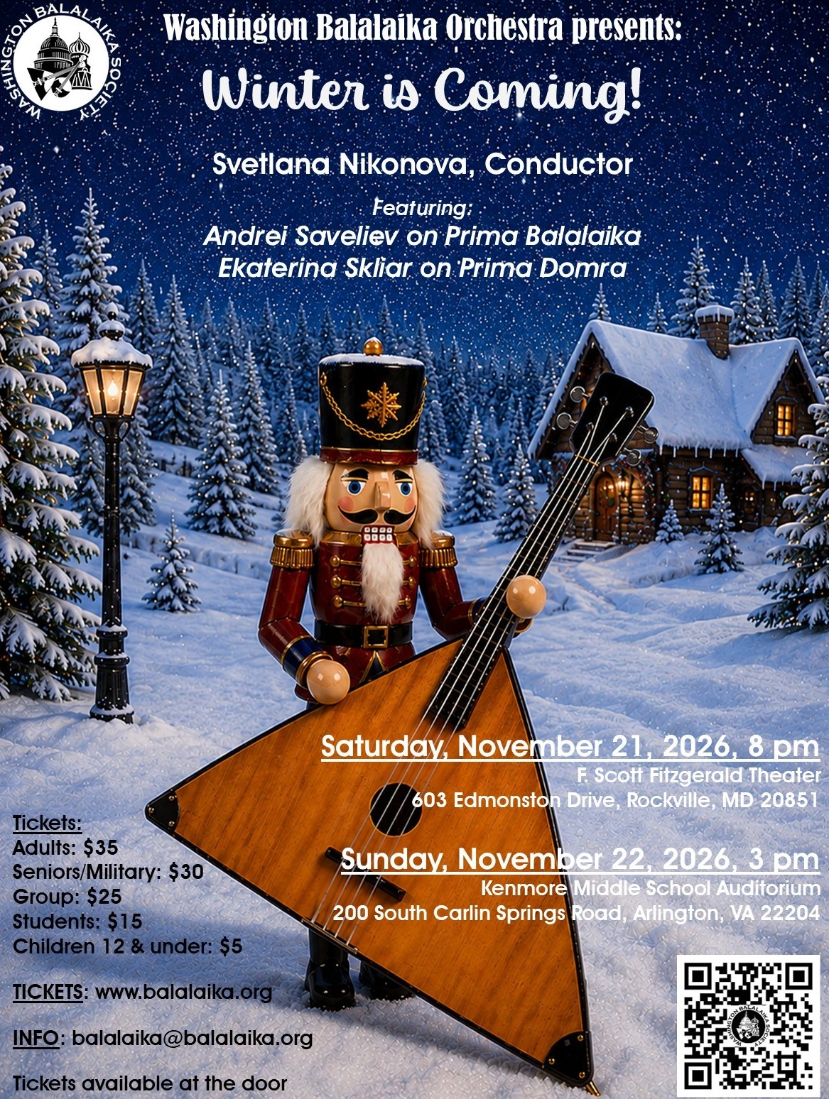 November 2026 flyer