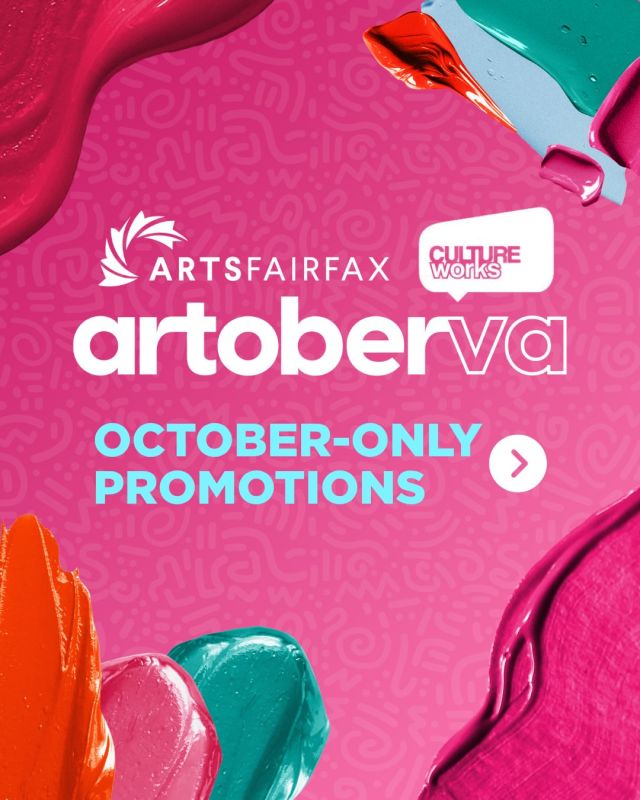 Redeem now or plan ahead with these October-only offers! Whether you’re looking for local things to do this month, or getting a jump start on holiday shopping, take advantage of these limited-time deals during the month of October.
 
Swipe to view offers ➡️
 
#ArtsFairfax #artoberVA #NationalArtsAndHumanitiesMonth #LocalArts #DMVArts

🎃 ArTeA TeaShop (@arteateashop.mclean) has dedicated a mini pumpkin spice mousse cake in celebration of artoberVA.

🍰 Use code ART26 for 10% off purchases over $10 at The Bold Bakery (@theboldbakery).

❄️ Get $5 off tickets for City of Fairfax Theatre Company’s (@fairfaxcitytheatre) “White Christmas.”

🧶 Mention artoberVA when you visit the Craft Gallery of Artisans United (@augallery1) and receive a 5% discount on your purchase.

🪉 Use code ARTSFAIRFAX for select Orchestra seats for just $30 to Fairfax Symphony Orchestra’s (@fairfaxsymphony) “Ginastera & Beethoven with Yolanda Kondonassis, harp.”

🎶 Seniors can purchase discounted tickets at $35 to The Great Falls Philharmonic’s (@gfphilharmonic) “The Soldier’s Tale” at Capital One Hall (@capitalonehall).

🌸 Use code ARTS20 for 20% off tickets to Greater Washington Chinese Dance’s (@gwchinesedance) “When Seasons Bloom” at Capital One Hall (@capitalonehall).

💻 Take 15% off custom branding, print, and digital design services from Liz Edelson Design (@lizedelsondesign) for arts organizations and nonprofits.

🎭 Use code ARTMONTH30 for $30 tickets to NextStop Theatre’s (@nextstoptheatre) “The Elaborate Entrance of Chad Deity.”

🖼️ Receive 10% off at least a $100 purchase at Reston Art Gallery (@restonartgallery) by mentioning ArtsFairfax.

🎻 Purchase tickets to all four Reston community Orchestra (@restonorchestra) 2026-2027 season concerts at one time and receive a discount.

🎟️ Purchase one ticket to “Amahl and the Night Visitors” at Shakespeare Opera Theatre (@shakespeareoperatheatre) and get a “Winter Nights Recital” ticket of equal or lesser value free.

🖌️ Use code 9PWASV4 for 50% off all pre-printed cards, gift tags, and bookmarks from Squill Calligraphy Studio (@squillstudio).

🔎 Discover more offers and events at ArtsFairfax.org/artoberVA

#ArtsFairfax #artoberVA